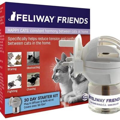 Feliway Friends Diffuser Starter Pack 48ml