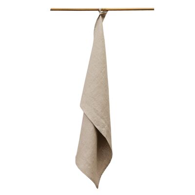 Linen tea towel RUTA, natural color