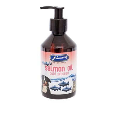 Johnsons Fishy’s Salmon Oil Cold Pressed 250ml OUT OF DATE/CLEARANCE 12/20