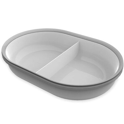 SureFeed Split Bowl Grey