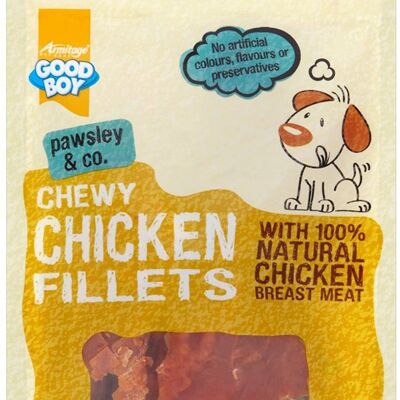 Good Boy Chewy Chicken Fillets, 10 x 80g