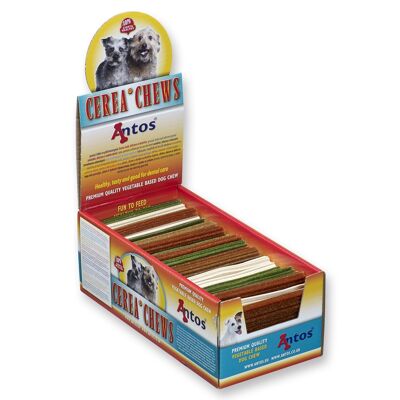 Antos Cerea Eurostar Assorted Small (12.5cm), Box of 150 Chews