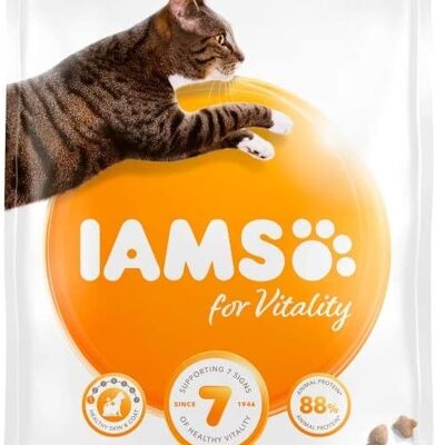 Iams for Vitality Adult Cat Food with Ocean Fish 2kg