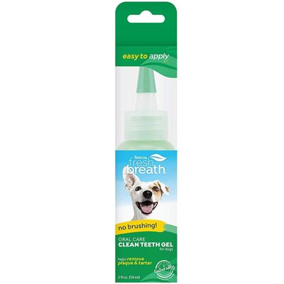 TropiClean Fresh Breath Oral Care Gel For Dogs 59ml