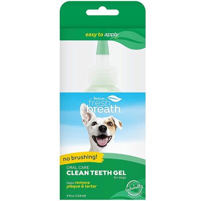 TropiClean Fresh Breath Oral Care Gel For Dogs 118ml