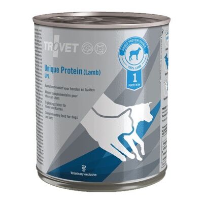 Trovet Canine/Feline Unique Protein Lamb Cans (UPL) - 6 x 800g