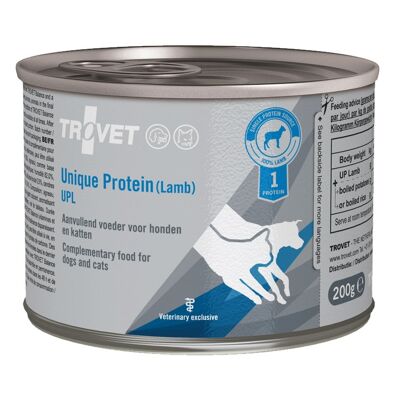 Trovet Canine/Feline Unique Protein Lamb Cans (UPL) - 6 x 200g