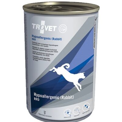 Trovet Rabbit Hypoallergenic Diet (RRD) Canine - 6 x 400g Cans