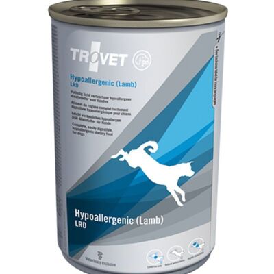 Trovet Lamb Hypoallergenic Diet (LRD) Canine - 6 x 400g Cans