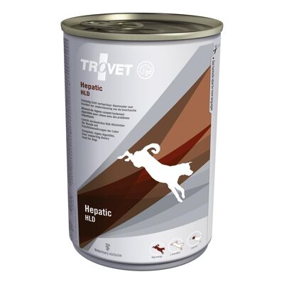 Trovet Hepatic Diet (HLD) Canine - 6 x 400g Cans