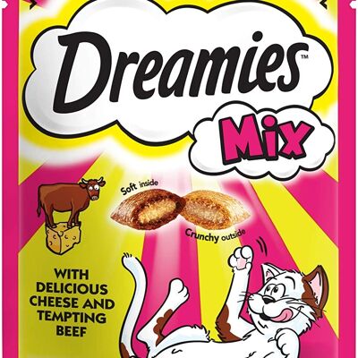 Dreamies Mix Cheese & Beef 60g