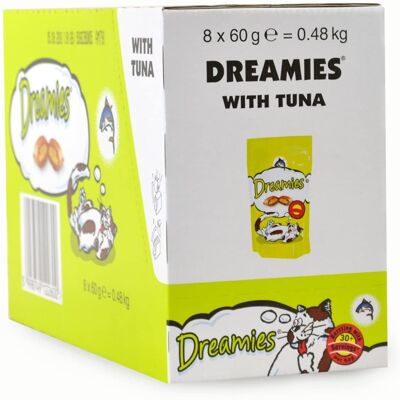 Dreamies Tuna - 8 x 60g