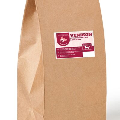 Barnaby's Working Dog Grain Free Venison with Sweet Potato & Mulberry 15kg - VAT FREE