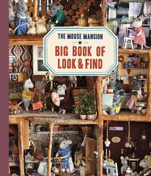 Children's Book - Big Book of Look and Find (English) - The Mouse Mansion