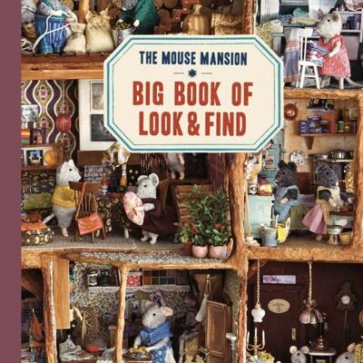 Kinderbuch – Big Book of Look and Find (Englisch) – The Mouse Mansion