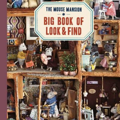 Libro per bambini - Grande libro di cerca e trova (inglese) - The Mouse Mansion