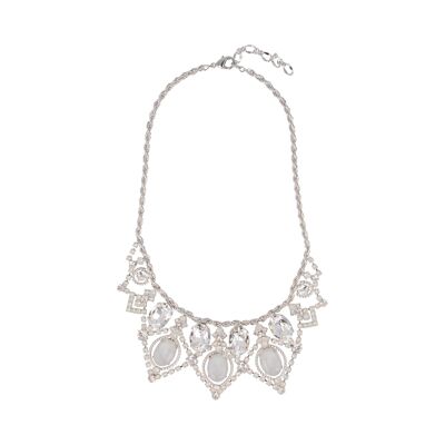 Waterfall White Necklace - Small