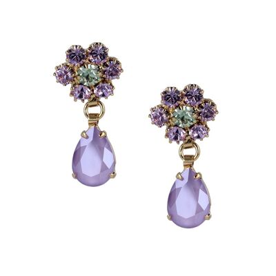 Lavande de Mer Purple Earrings