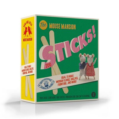 Kids Craft Materials-  Sticks - The Mouse Mansion