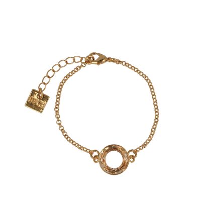 Halo Chain Bracelet - Gold