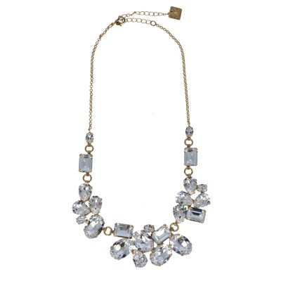 Forever Crystal Necklace - Gold