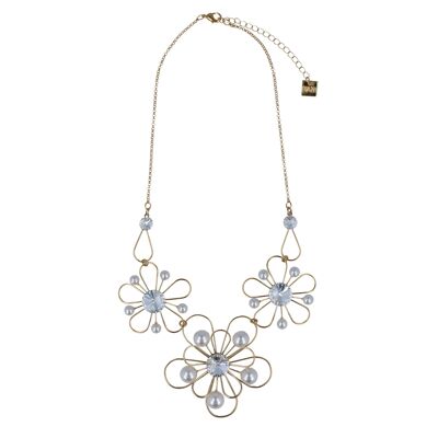 Forever Flower Necklace - Gold