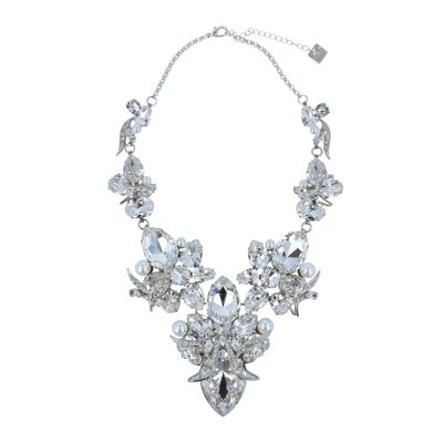 Forever Statement Necklace - Rhodium