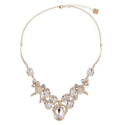 Forever Crystal Dream Necklace - Gold