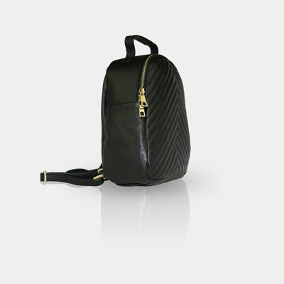 '' CRETE '' leather backpack city backpack