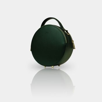 Sac bandoulière rond '' MADEIRA '', vert 2