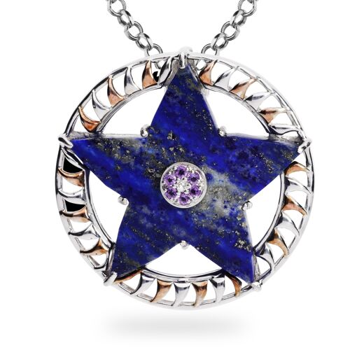 Anhänger 'Antares' Sterlingsilber mit Lapislazuli