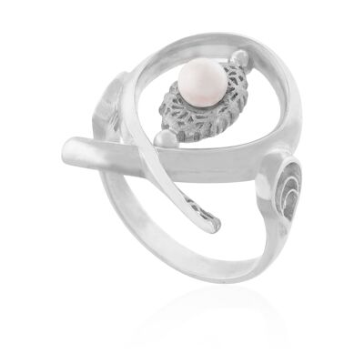 Ring Designer-Modell "Mystik der Frau" Silber