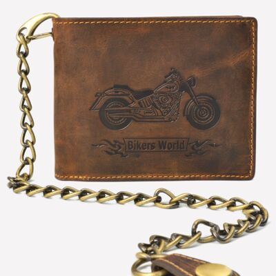 Vintage biker wallet 1796-Bike 25