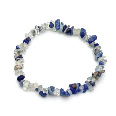 Lapis Lazuli armband split - 17-18 cm