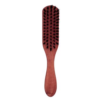 Brosse à manche Wildschön avec un long manche en poils de sanglier naturels 3