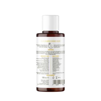Wildschön Clean Shampoo Orange + Sage (150 ml concentré 1:10) - sans flacon applicateur 2