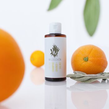 Wildschön Clean Shampoo Orange + Sage (150 ml concentré 1:10) - sans flacon applicateur 3