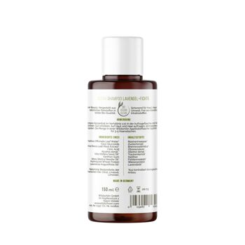 Wildschön Clean Shampoo Lavender + Spruce (concentré 150 ml 1:10) - sans flacon applicateur 2