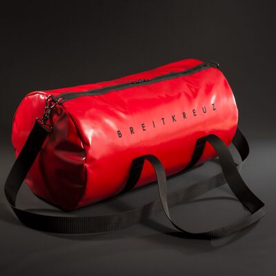Sports bag tarpaulin red