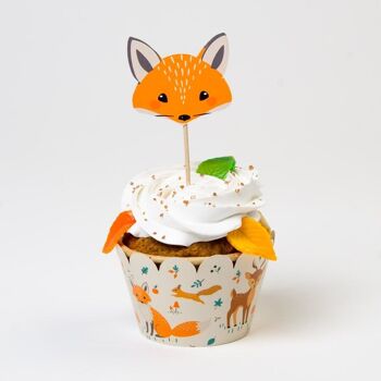 Kit Cupcakes Animaux de la Forêt 3