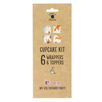 Kit Cupcakes Animaux de la Forêt 5