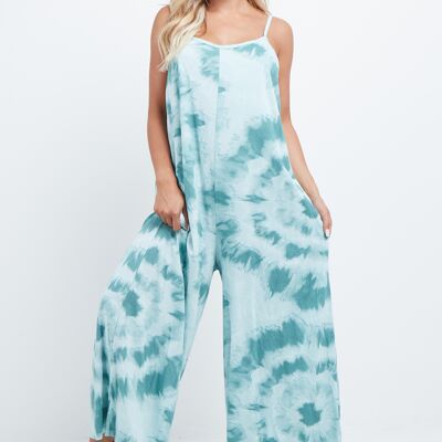 Mono tie dye menta