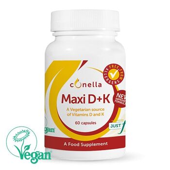 Maxi-Vit D & K 60 gélules