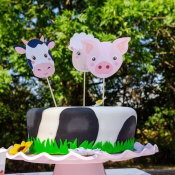 Farm Animal Cake Toppers 4