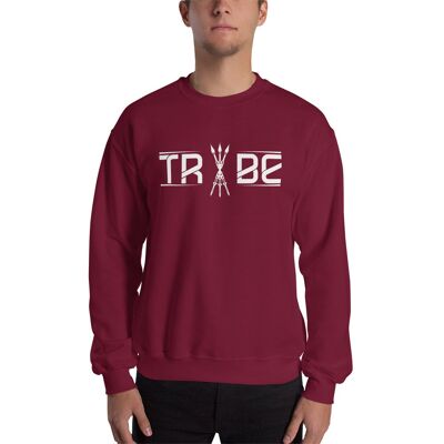 Tribe Classic Crew Neck Pullovers - Maroon 2XL