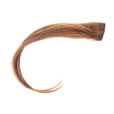 Estensione clip-in per capelli umani con riflessi castano caramello - Evidenziazione istantanea dei capelli