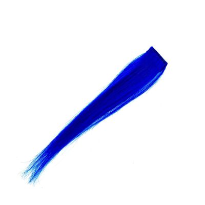 Blaues Highlight – Remy-Echthaarverlängerung mit Clip-in-Highlight