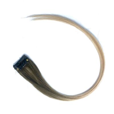 Root Smudge Balayage Caramel Brown Clip-in-Echthaarverlängerung – reines Remy-Haar