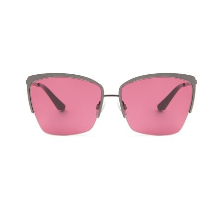 FLYT // CRIMSON - Handmade Stainless Steel & Acetate Sunglasses