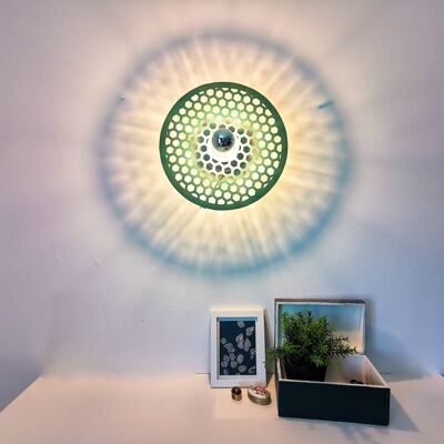 HIVE duck blue wall light